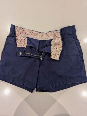Cambridge Dry Good Purple Casual Women's Cotton Shorts (size 2) Preppy